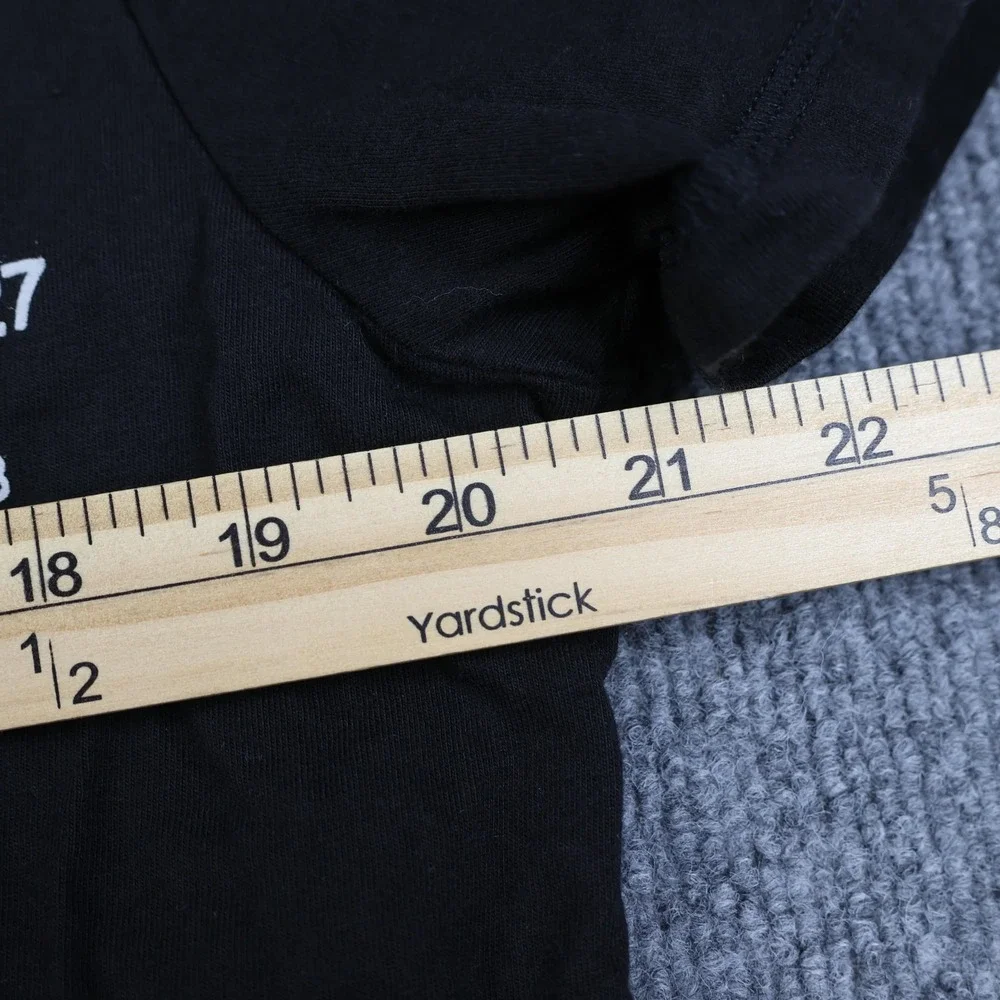 Military Unit-9 Shirt Kids XL‎ Black Henley Pocket Graphic Tee Cotton Casual